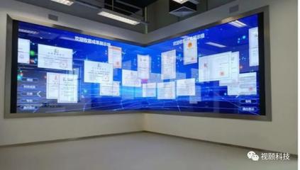 視頤12K高清拼接墻服務助力北京某單位數字化展廳建設
